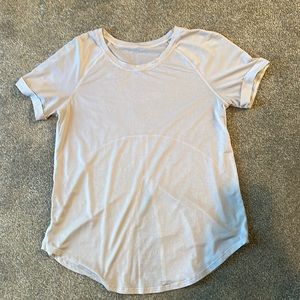 Lululemon Shirt. Size small. Worn twice. White. Dry-fit material